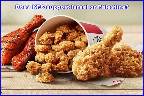 is kfc supporting israel